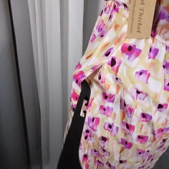 Lizard Thicket Halter Mini Flower Dress Size M (NWT) - Picture 5 of 8